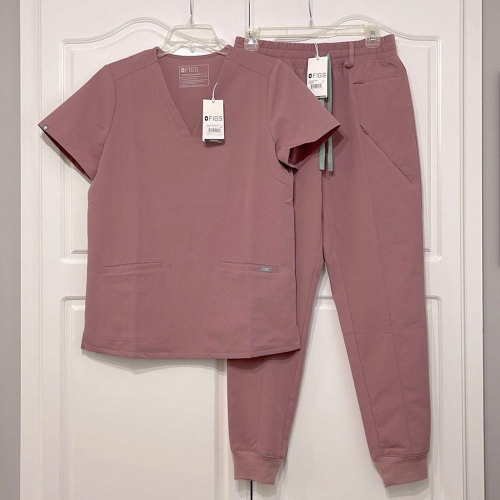 NEW FIGS Scrubs - Mineral Mauve
